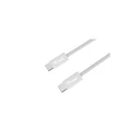 Equip Καλώδιο USB-C σε USB-C 0.5m 60W PD USB 2.0 Λευκό (μοντέλο 128841)