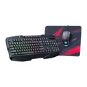 Onikuma TZ3006 Gaming Πληκτρολόγιο με RGB φωτισμό - 3 σε 1 (πληκτρολόγιο, ποντίκι, mousepad)