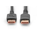 Digitus DB-340111-020-S Καλώδιο DisplayPort αρσενικό - αρσενικό, 2 m, Μαύρο