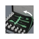 Wera 8100 SB 2 Zyklop 3/8" Speed Ratchet and Socket Set, 43 pcs