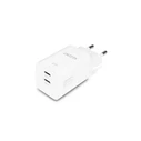 Dicota 2-port GaN Wall Charger (45W) EU λευκό - D32182