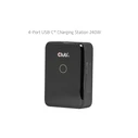 Club 3D GaN 4-Port USB-C Charging Station 240W Power Delivery (CAC-1933) - Black