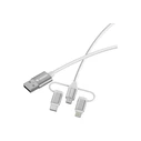Verbatim USB σε Type-C / Lightning Καλώδιο 1m Λευκό