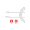 Verbatim USB-C to USB-C Cable 100W 3m White