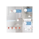 WISUALARM DHI-HY-WL13A-R8 Wireless Interlinked Water Leak Detector