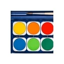 STAEDTLER Noris Watercolour Set 12 Colours + Deckwei? (Opaque White) & Brush
