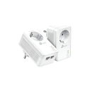 TP‑Link TL‑PA7027P KIT AV1000 2‑Port Gigabit Passthrough Powerline Starter Kit (EU)