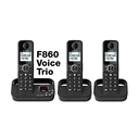 ALCATEL F860 Voice DECT Telephone, Cordless Handset - Black (ATL1423419)