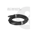 Club3D CAC-2509 USB4 USB-C to USB-C Cable 9 m, 100W PD, 20 Gbps, 8K60Hz (Black)