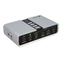 Κάρτα Ήχου StarTech USB 2.0 Soundbox 7.1 Adapter - with SPDIF Didital Audio - 8x 3.5mm socket
