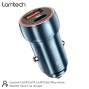 Φορτιστής Αυτοκινήτου Lamtech METAL QC3.0 & PD20W SAPHIRE BLUE