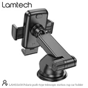 Βάση Κινητού Αυτοκινήτου Lamtech TELESCOPIC SUCTION CUP Black