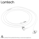Handsfree Ακουστικά Lamtech FASHIONABLE 3,5mm EARPHONES WHITE