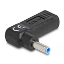 Αντάπτορας Τροφοδοσίας Delock 60004, USB-C σε HP 4.5x3mm, 90°, μαύρος