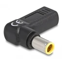 Αντάπτορας Τροφοδοσίας Delock 60012, USB-C σε IBM 7.9x5.5mm, 90°, μαύρος