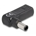Αντάπτορας Τροφοδοσίας Delock 60014, USB-C σε Sony 6x4.3mm, 90°, μαύρος