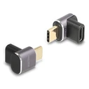 Αντάπτορας USB-C Delock 60059, Αρσενικό σε Θηλυκό, 100W, 40Gbps, Γκρι