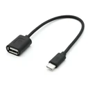 Καλώδιο USB TB OTG AF - USB-C 15cm Black