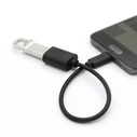 Καλώδιο USB TB OTG AF - USB-C 15cm Black