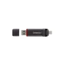 Intenso External USB-SSD UX100 1 TB (USB 3.2 Gen 1, USB-C + USB-A) - Anthracite