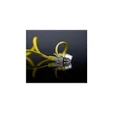 shiverpeaks επίπεδο patch καλώδιο U/UTP Cat6 slim-line κίτρινο 0,5 μ.