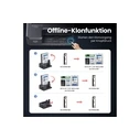 GRAUGEAR Docking & Cloning Station M.2 NVMe/SATA SSD 2.5/3.5" USB (G-M2TM2HD-CL-V)
