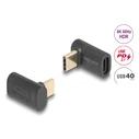 Αντάπτορας USB-C Delock 60246, Αρσενικό Σε Θηλυκό, 240W, 40Gbps, Μαύρος
