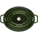 Staub La Cocotte Οβάλ 33 cm Basil Green Μαντέμι