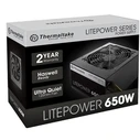 Τροφοδοτικό 650W Thermaltake Litepower II Black (Active PFC, 2xPEG, Single Rail)