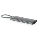 DIGITUS USB-C Docking Station 8 θυρών, HDMI, USB, RJ45, PD (DA-70921)