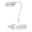 Goobay Μεγεθυντικός Φακός 60359 Με Κλιπ & Βάση, Led, 3 Διόπτρες, Λευκός