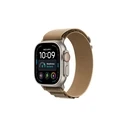 Apple Watch Ultra 4 Titanium 49mm Natural Titanium με Desert Alpine Loop (Medium)