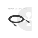 Club3D USB-C Καλώδιο Φόρτισης Ασφαλείας 240W 2m (Stecker/Stecker, Χωρίς Δεδομένα) CAC-2508