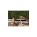 tesa INSULATION ταινία στεγανοποίησης από καουτσούκ L 10 m x 9 mm λευκό