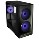 Lian Li Vector V150 Gaming Mini Tower Κουτί Υπολογιστή με Πλαϊνό Παράθυρο Μαύρο