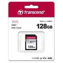 Κάρτα Μνήμης SDXC 128GB Transcend 300S Class 10 UHS-I U3 V30 A1