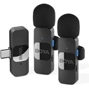 Μικρόφωνο BOYA BY-V20 Wireless 2-person Lavalier for Android Mini Lapel USB-C connection