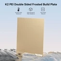 Creality K2 Επιφάνεια Εκτύπωσης PEI Διπλής Όψης Ματ 270x293mm