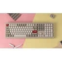 Keychron V6 Max Retro (V6M-R4) QMK/VIA BT/2,4/Wired Custom Mechanical Keyboard Banana Switch 100%
