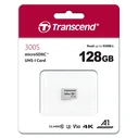 Κάρτα Μνήμης ΜicroSDXC 128GB Transcend Class 10 UHS-I U3 V30 A1