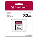 Κάρτα Μνήμης SDHC 32GB Transcend 300S Class 10 UHS-I U1