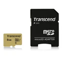 Κάρτα Μνήμης ΜicroSDHC 8GB Transcend Class 10 UHS-I U1 + SD Adapter