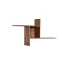 OSLO Walnut Wall Shelf W100 x D18 x H50 cm