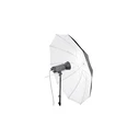 Walimex 2in1 Reflex & Translucent Studio Umbrella white 150 cm