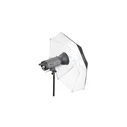 Walimex 2in1 Reflex & Translucent Studio Umbrella 84 cm (White/Black) - Model 17654