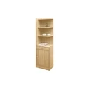 Velco Pro Systems Corner Shelf 3-Tier 40x32x168 cm Sfendamos (Maple finish)