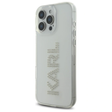 Karl Lagerfeld KLHCP16XHKLSTDCT Apple iPhone 16 Pro Max hardcase IML Rhinestones Logo transparent