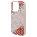 Guess GUHMP16XP4ROPEMCP Apple iPhone 16 Pro Max hardcase 4G Flowers Print MagSafe pink