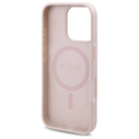 Guess GUHMP16XP4ROPEMCP Apple iPhone 16 Pro Max hardcase 4G Flowers Print MagSafe pink