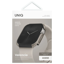 UNIQ Valencia Apple Watch Series 46mm titanium silver